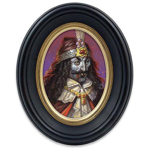 Cameo Creeps Tiny Monster Paintings - Vlad Tepes Dracula