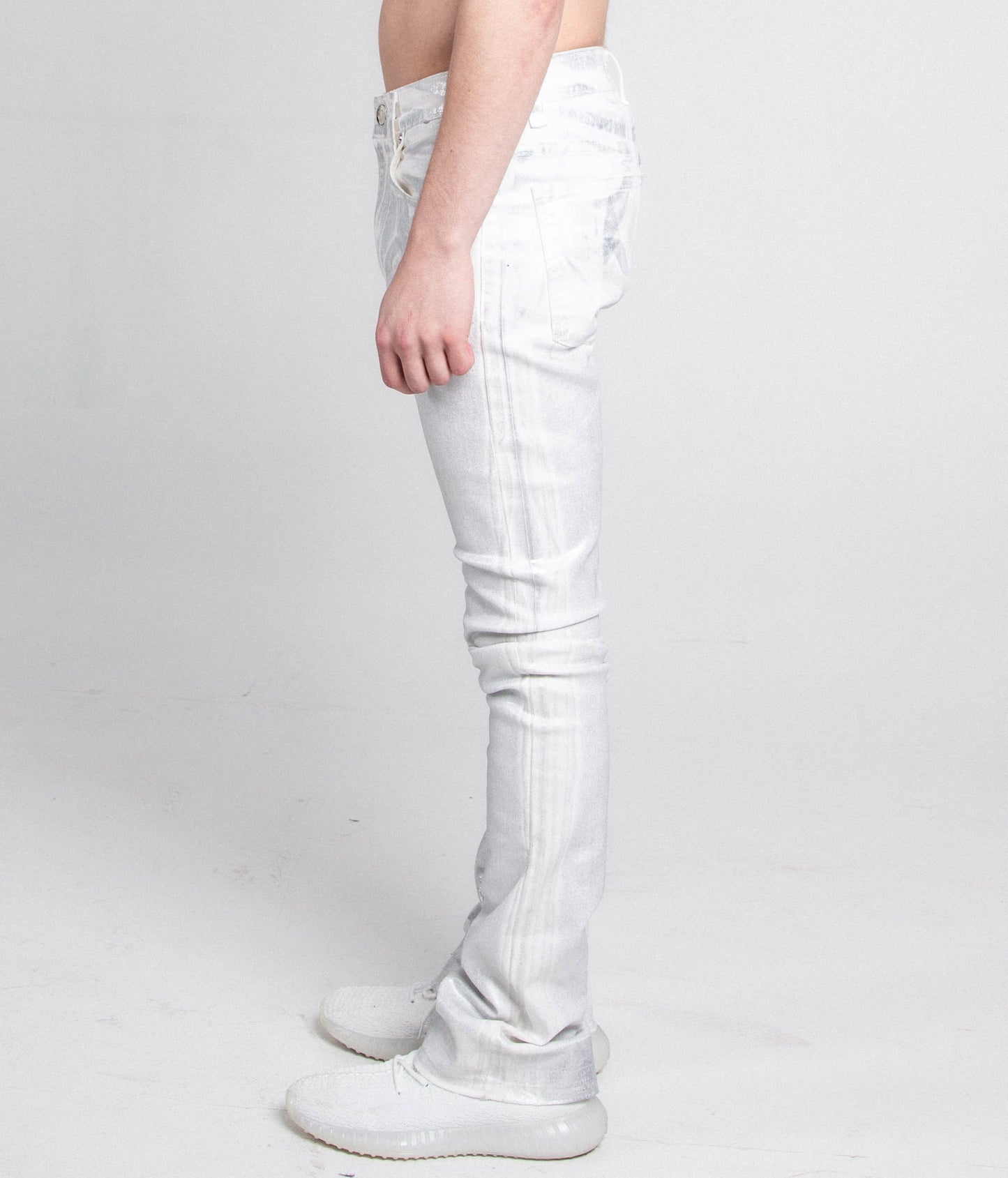 ASJ691 SILHOUETTES  STACKED JEANS