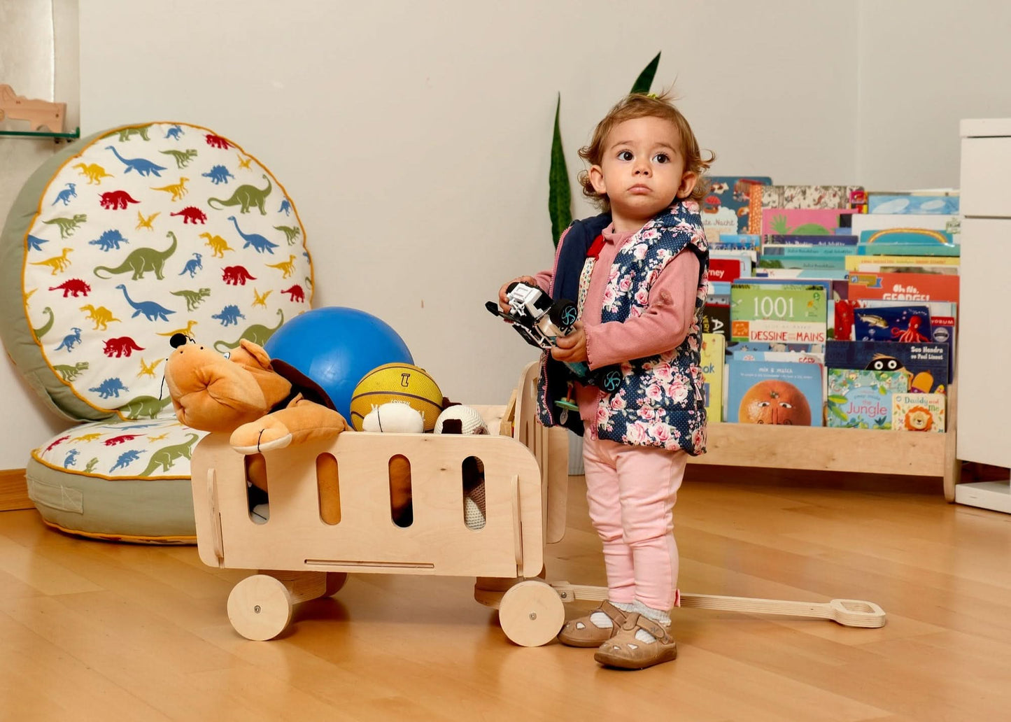 Montessori Toy Storage: Eco-Friendly Nursery & Playroom Chest
