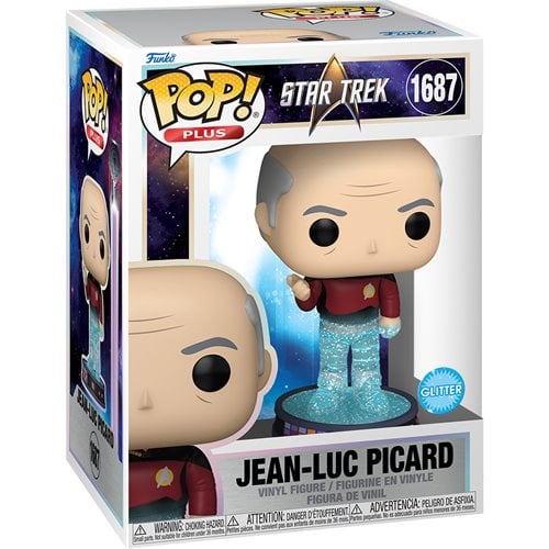 Funko Pop! Plus Star Trek Transporter Glitter Vinyl Figures - Select Figure(s)